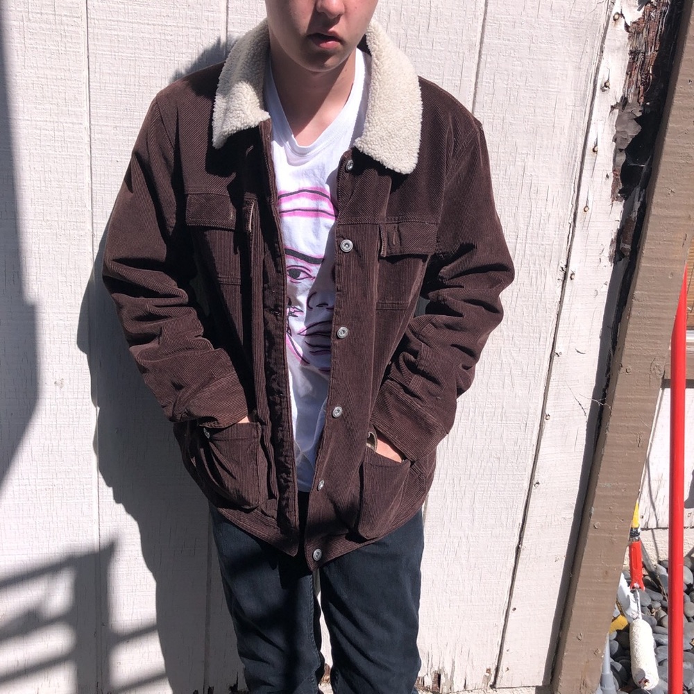 Columbia Corduroy And Fleece Jacket